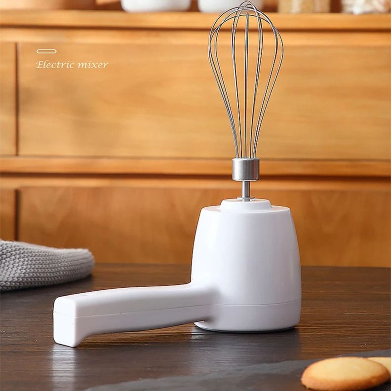 Batidora De Mano Electrica Inalámbrica Recargable Ligera-9