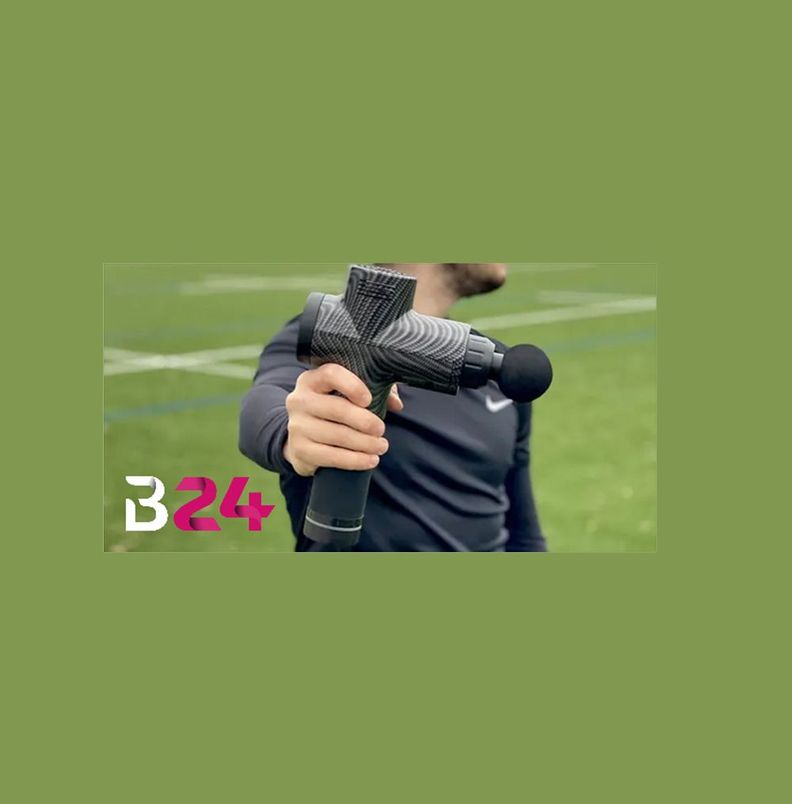 Masajeador Muscular Pistola Profesional Kine 6 Cabezal-6