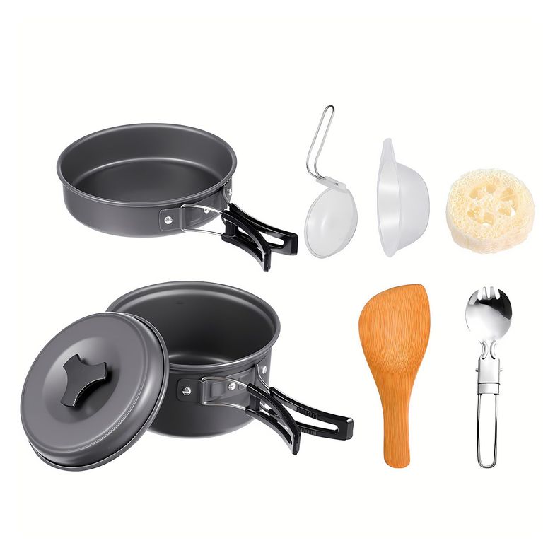 Set Ollas Camping 5 piezas Cocinilla-0