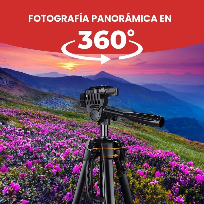 Trípode Profesional Para Cámara, Celular, Video-7