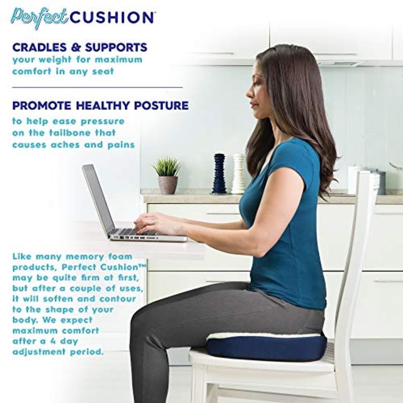 Cojín Soporte Ortopedico Silla Ergonómico Lumbar-2