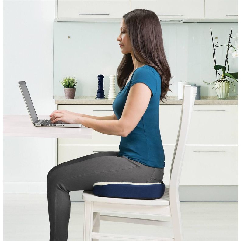 Cojín Soporte Ortopedico Silla Ergonómico Lumbar-5
