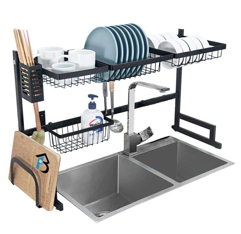 Escurridor De Platos Secado Multiuso Acero Inoxidable 85cm-0