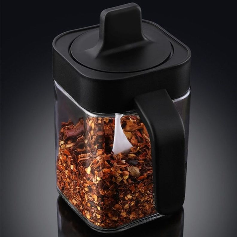 Set Especieros Herméticos 3 Piezas Para Especies Con Cuchara-1