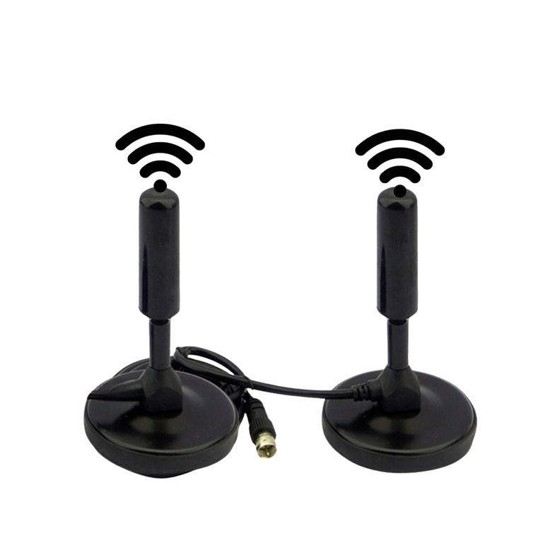 Pack 2 Antena Tv Digital Hd Tvd Smart TV-0