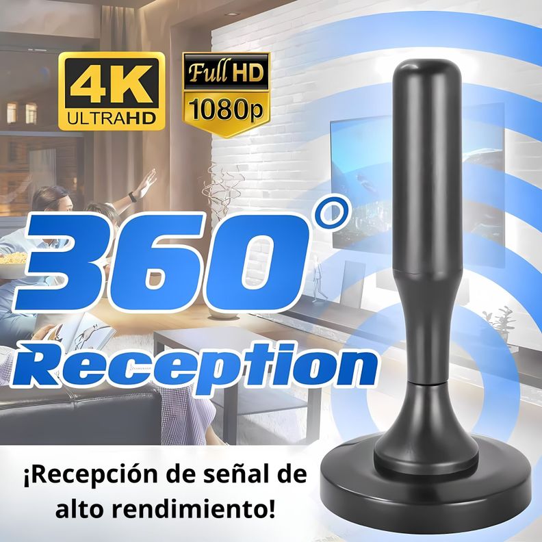 Pack 2 Antena Tv Digital Hd Tvd Smart TV-5
