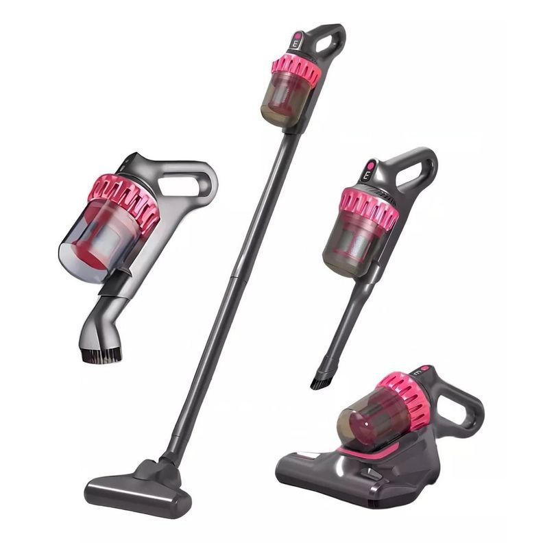 Aspiradora de Ácaros 4en1 Inalámbrica con Luz UV Portátil-1