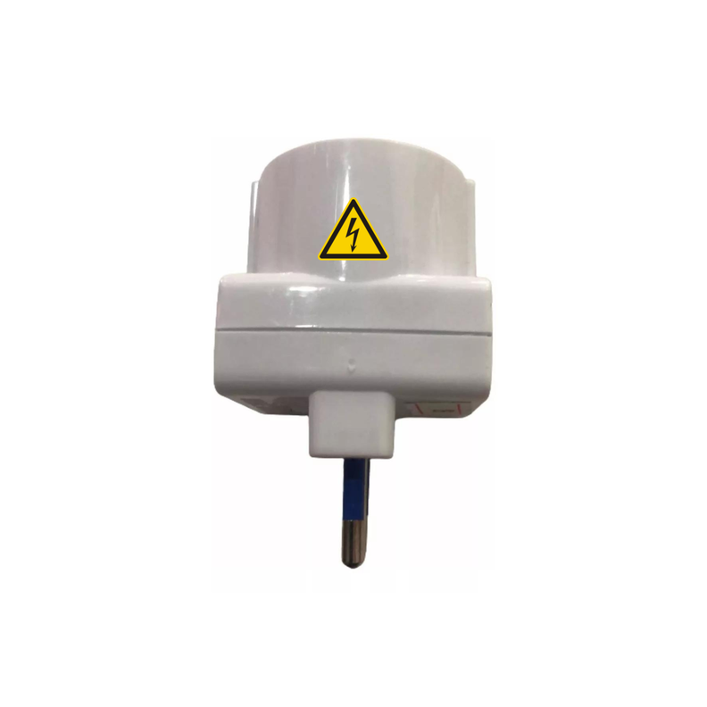 Enchufe Triple Adaptador 3 Entradas Ladrón Corriente 220v Xl-2
