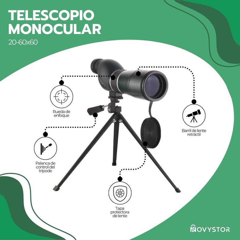 Telescopio Monocular HD Eyebre 20-60x60-2