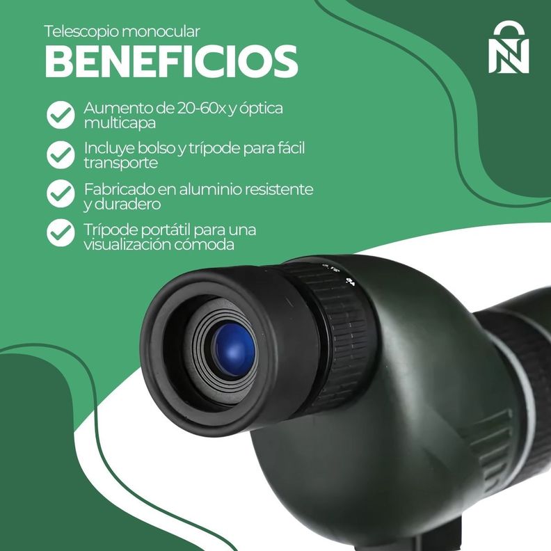 Telescopio Monocular HD Eyebre 20-60x60-3