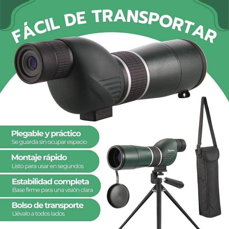 Telescopio Monocular HD Eyebre 20-60x60-6