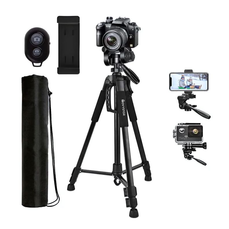 Trípode Profesional compatible con Celular Bolso + Adaptador-0