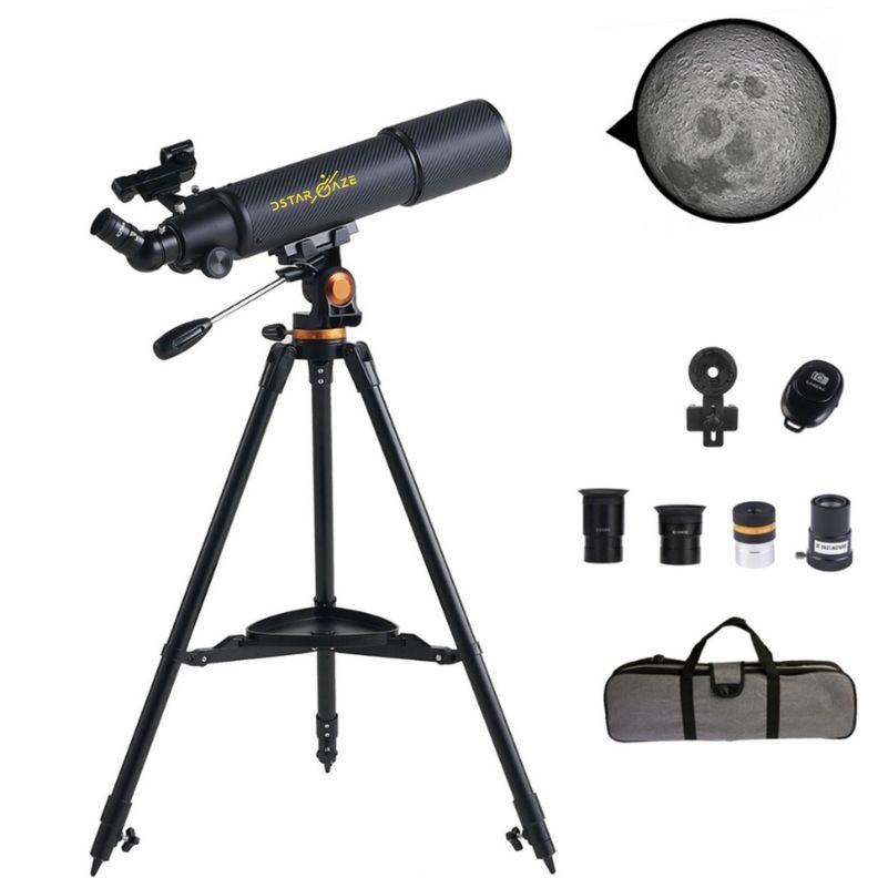 Telescopio Astronomico Profesional 50080m Negro