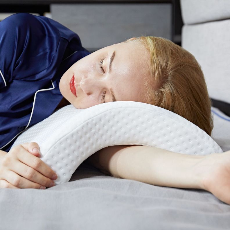 Almohada Ortopedica Cervical Curvo-3