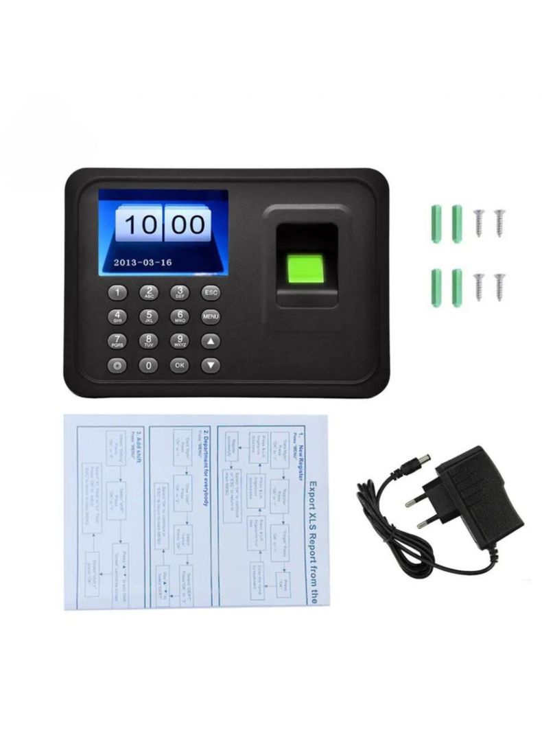 Reloj Control Asistencia Huella Digital Biométrico SXC-08049-4