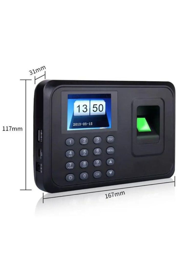 Reloj Control Asistencia Huella Digital Biométrico SXC-08049-5