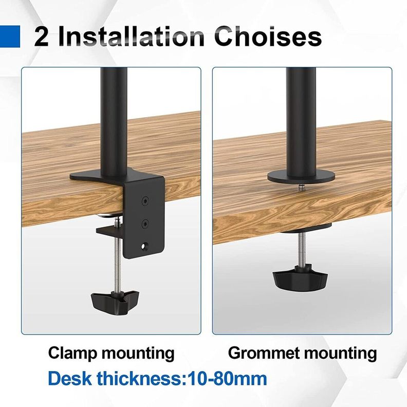 Soporte Un Brazo Monitor 13 A 27 Base Ajustable Articulado-5