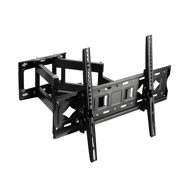 Soporte TV Doble Brazo 32-80" Articulado Acero Resistente Negro