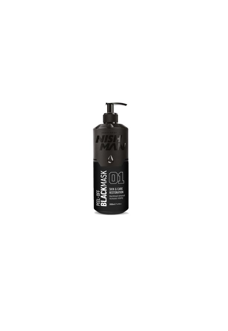 Nishman Máscara Facial Peel-off N°01 Black 200 Ml-0