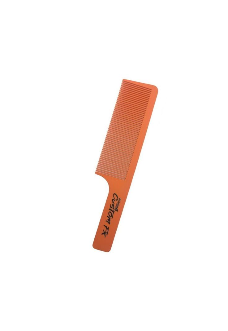 Peineta BabylissPro Barberlogy Peines Corte Barberia 9 Naranja-0