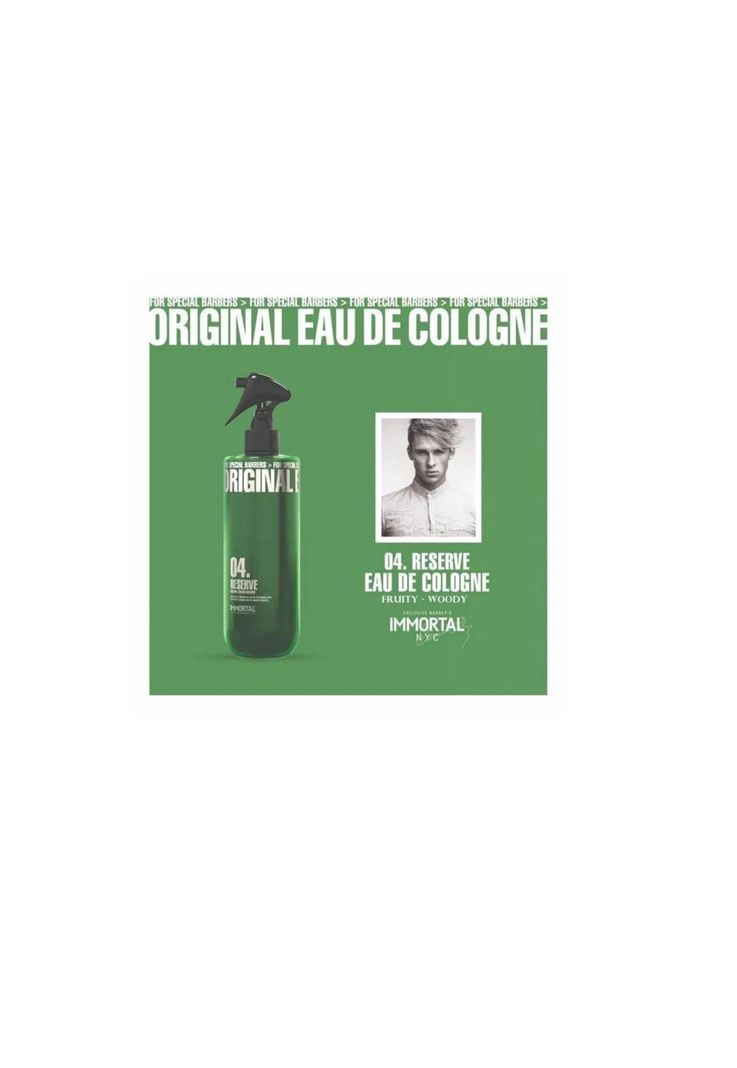 IMMORTAL NYC Después del Afeitado Colonia 04 Reserve 500ML-1