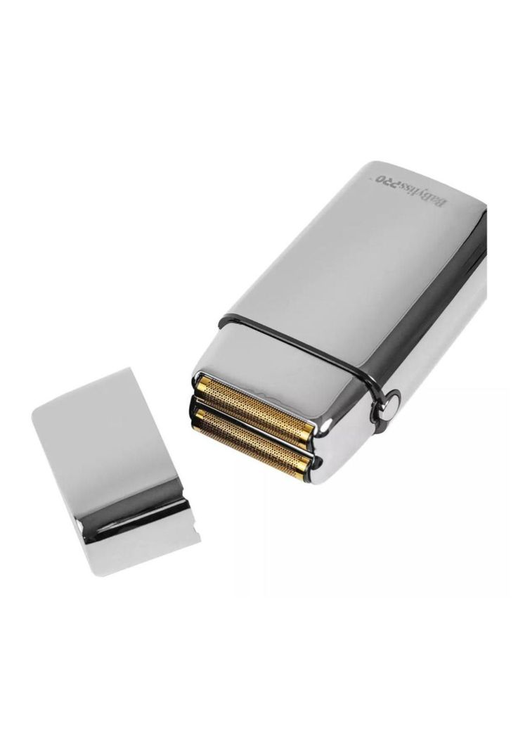 Babyliss Pro Afeitadora Plateado Doble Hoja foil fx02-1