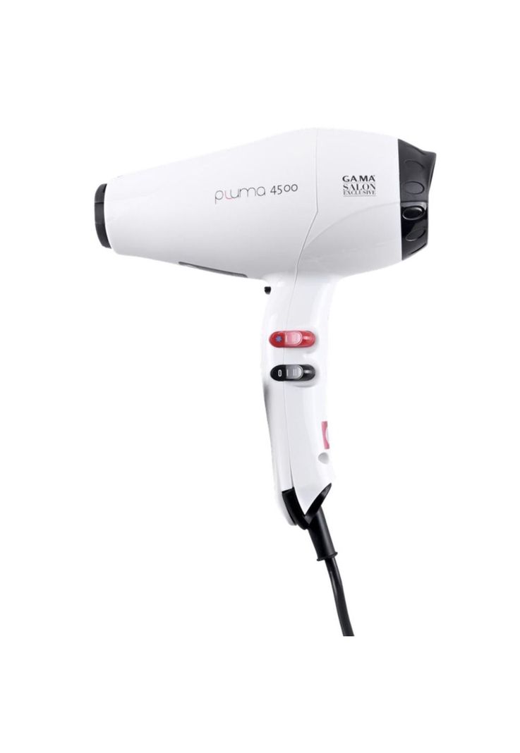 Secador De Pelo Gama Pluma 4500 Oxy Active 2400w Blanco-0