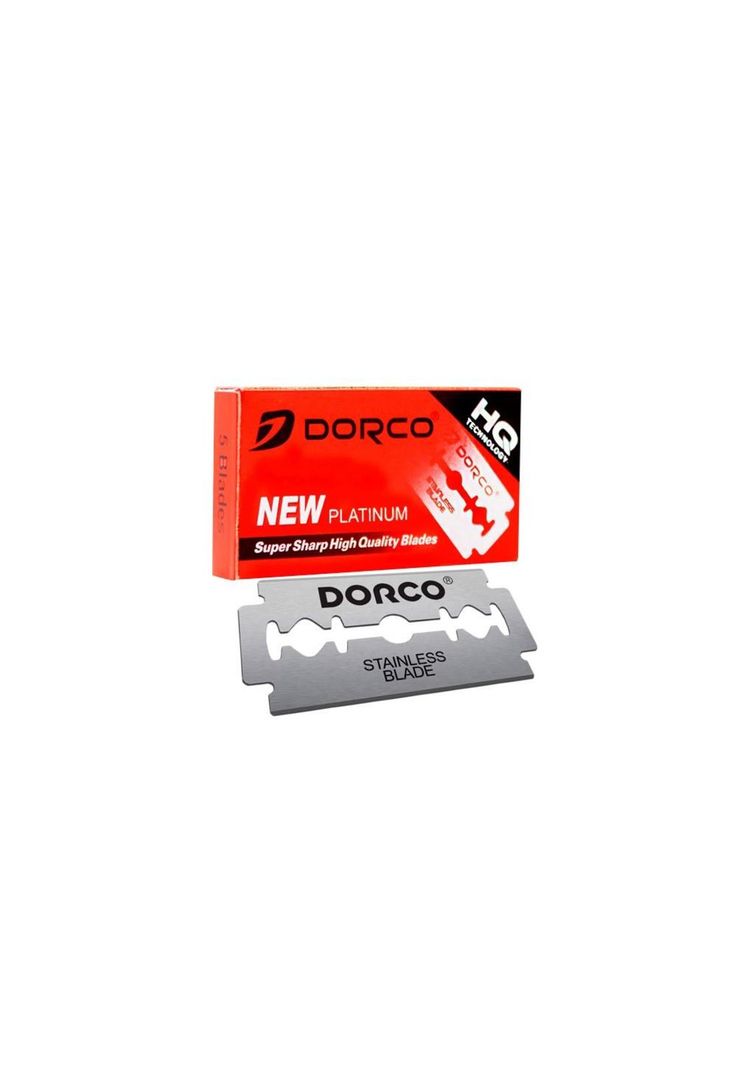 120 Hoja De Afeitar Para Navajas / Navajin Dorco Rojo-1