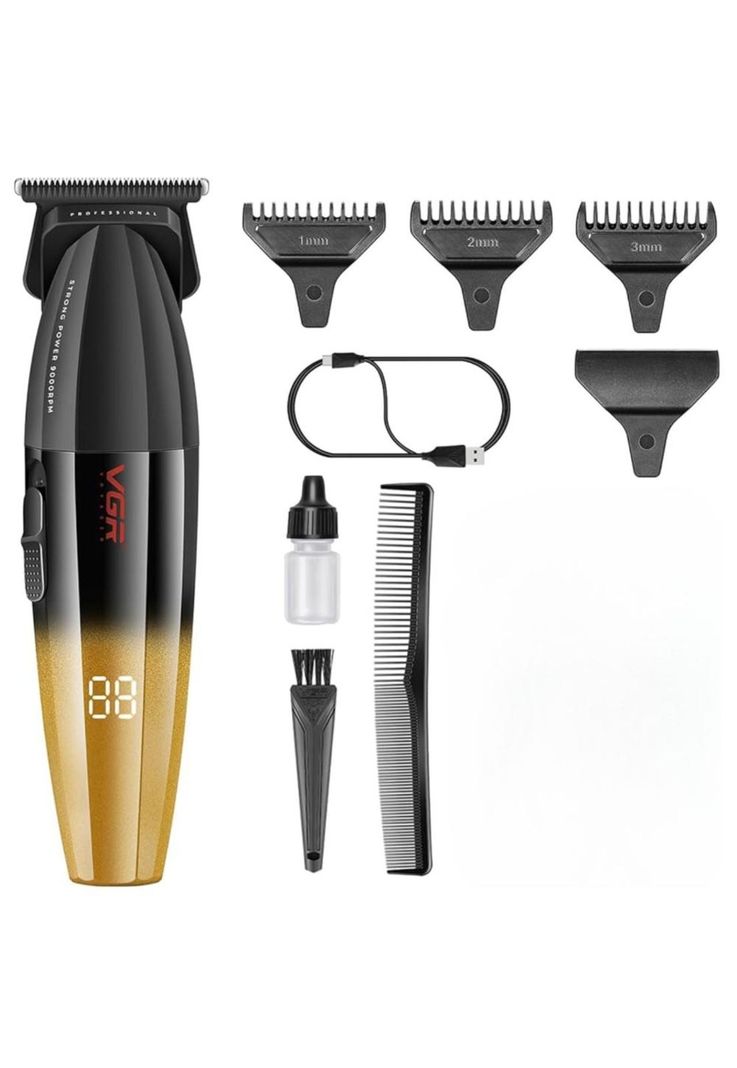 Máquina Patillera Profesional Vgr V-906 Magnetico 9000 Rpm-3