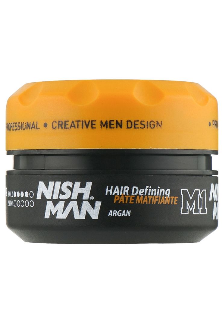 Cera Cabello Nishman Pasta Mate M1 100ml Argan-0