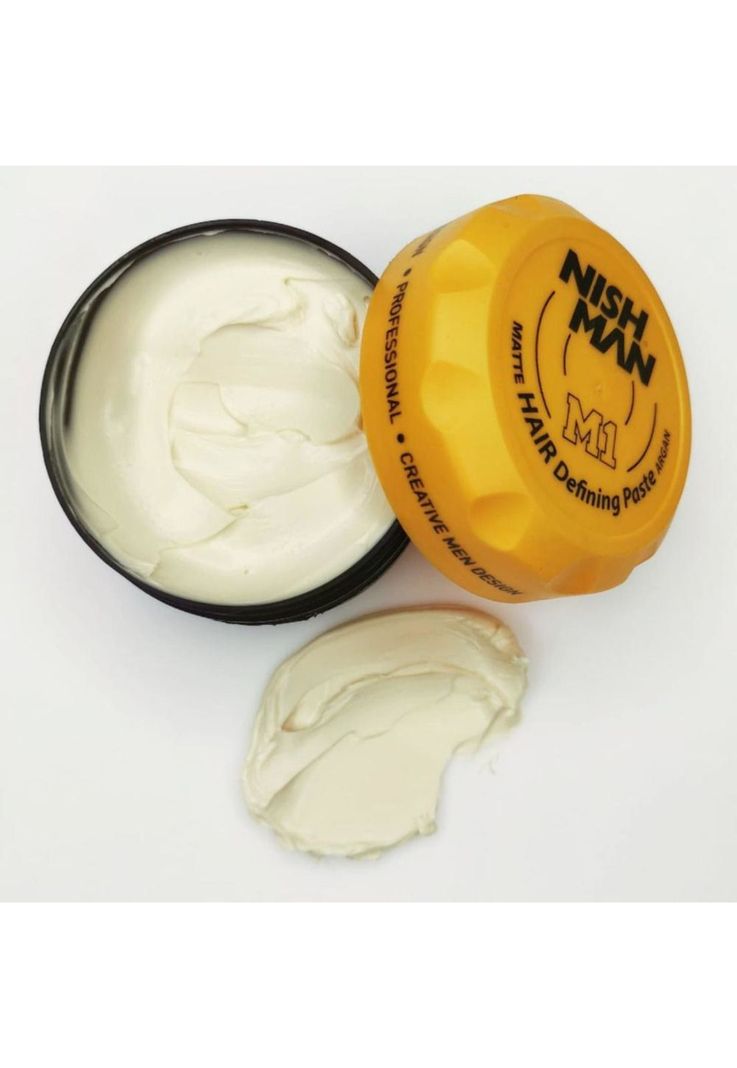 Cera Cabello Nishman Pasta Mate M1 100ml Argan-1