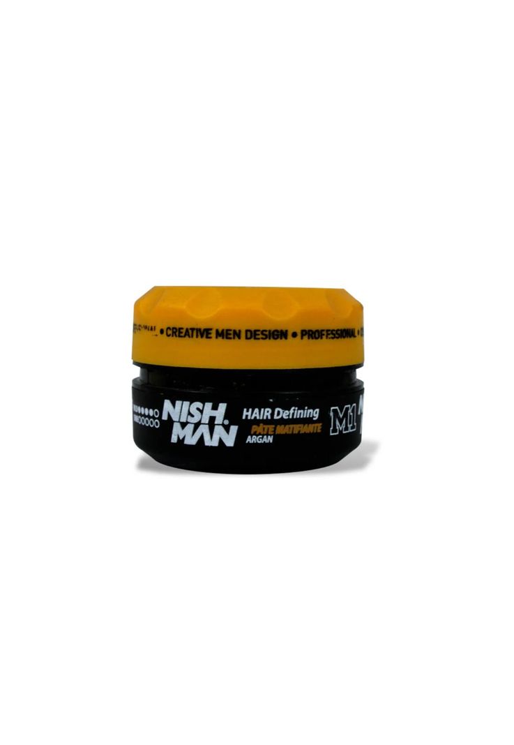 Cera Cabello Nishman Pasta Mate M1 100ml Argan-2