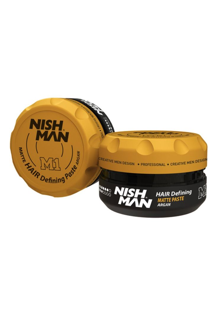 Cera Cabello Nishman Pasta Mate M1 100ml Argan-3