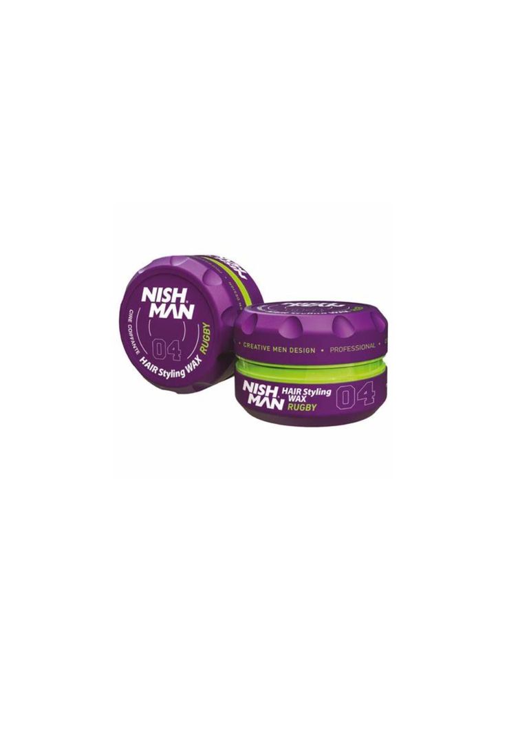 Cera Cabello Nishman 04 RUGBY Fijación Brillo Firmeza Wax-0