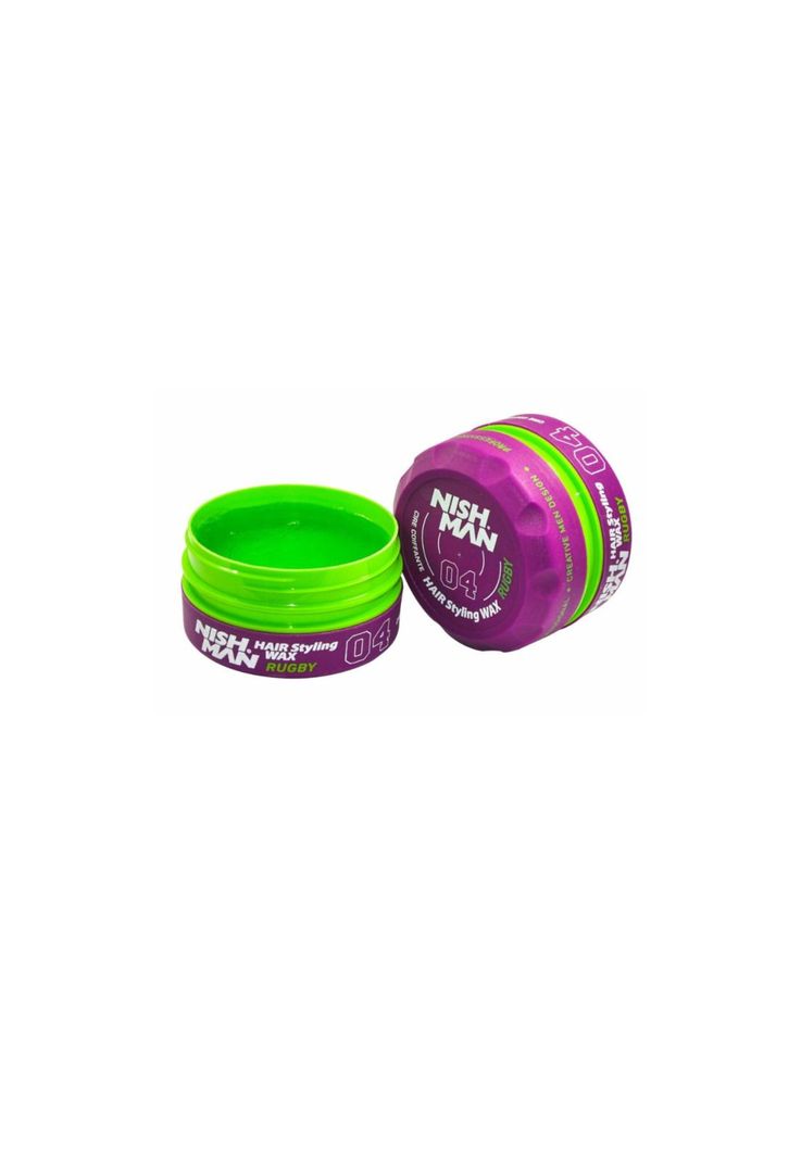 Cera Cabello Nishman 04 RUGBY Fijación Brillo Firmeza Wax-2