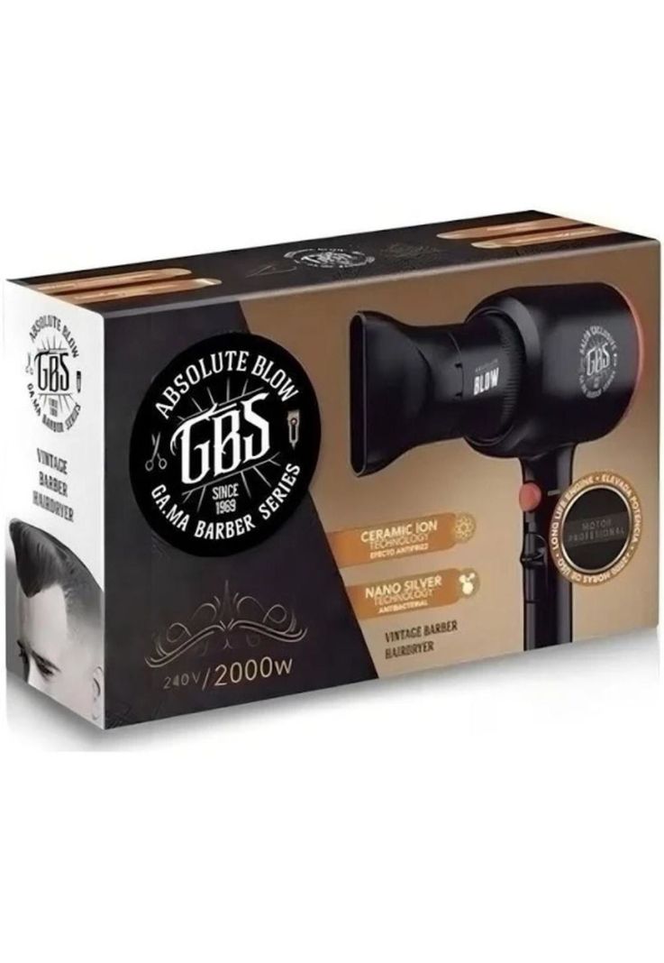 Secador Pelo Profesional Gama Barber Gbs Absolute Blow 2000W-3