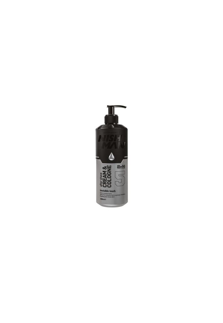 NishMan Crema Y Colonia After Shave N°05 Invisible 400 Ml-0