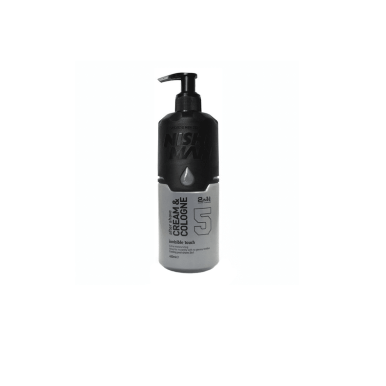 NishMan Crema Y Colonia After Shave N°05 Invisible 400 Ml-1