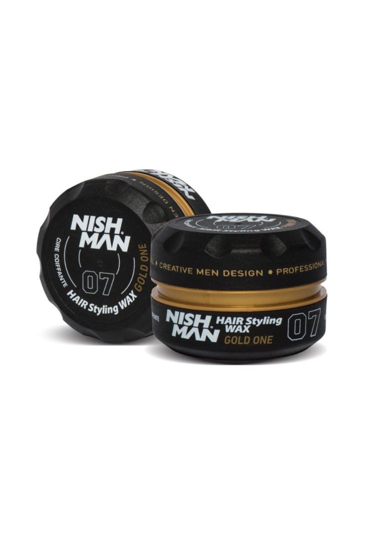 Cera Cabello Nishman Gold One 07 Fijación Brillo Firmeza-0