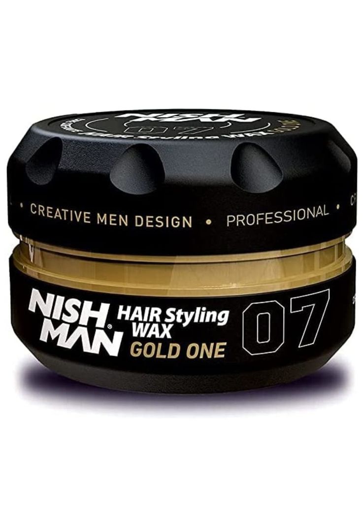 Cera Cabello Nishman Gold One 07 Fijación Brillo Firmeza-1