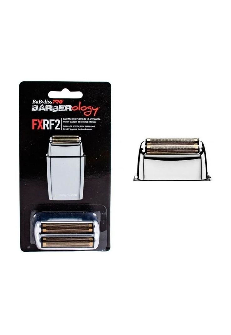 Repuesto de Cabezal Shaver Afeitadora Babyliss Silver-1