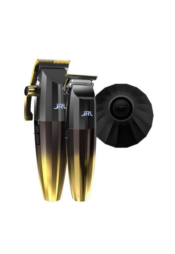 Combo JRL Clipper, Trimmer Y Base de Carga Gold Edicion-0