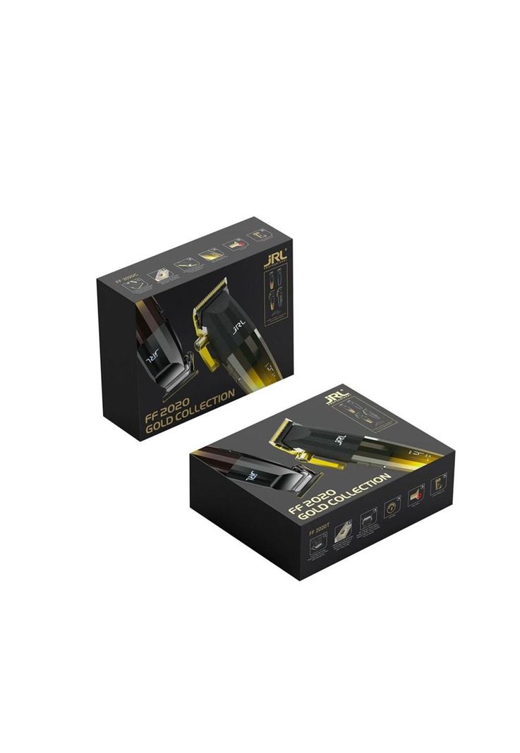 Combo JRL Clipper, Trimmer Y Base de Carga Gold Edicion-2