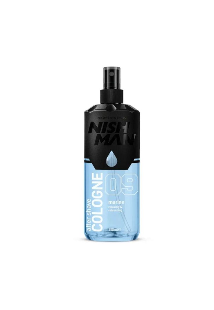 Nishman Colonia Para Después del Afeitado N°9 Marine 400ml-0