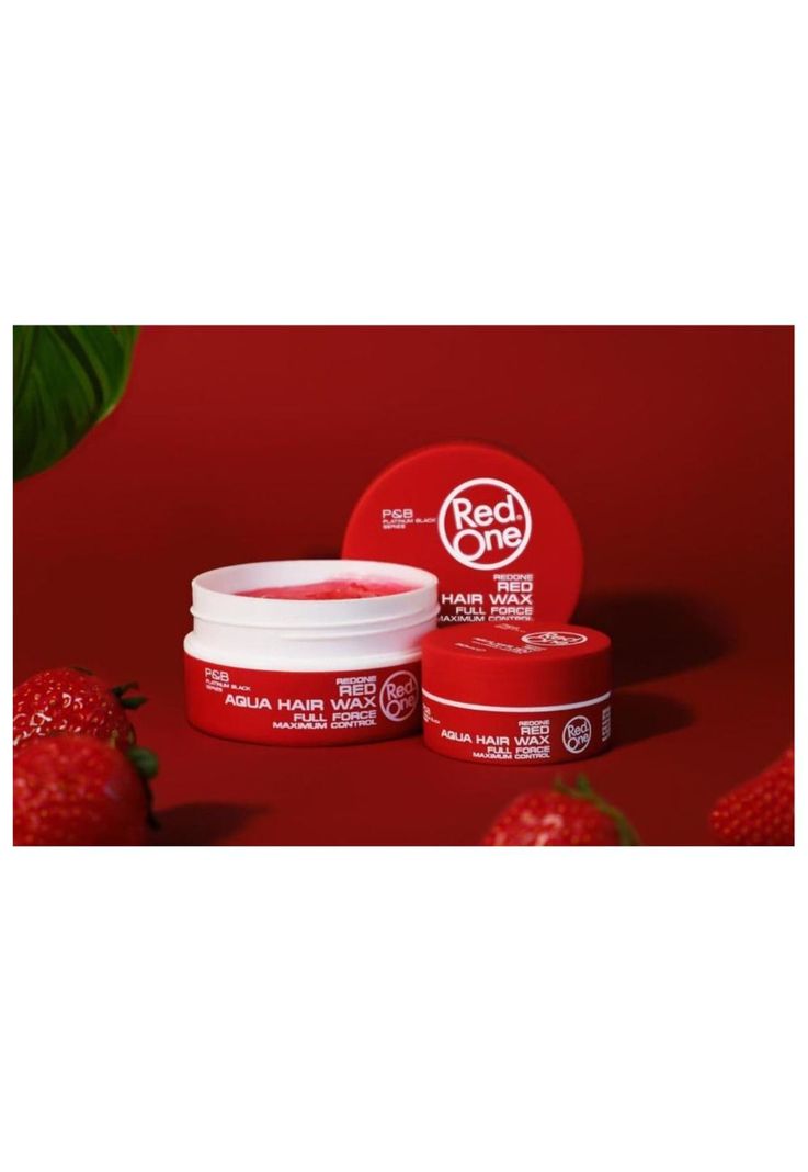 Cera Red One Aqua Hair Wax Red 150ml-2