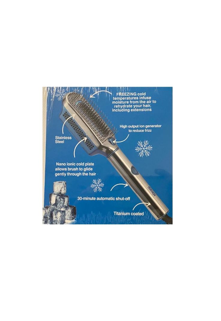 Cepillo Eléctrico DSP ColdBrush Crioterapia Para el Cabello-7
