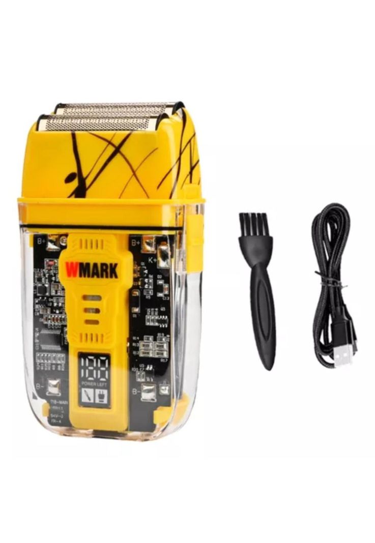 Máquina Afeitadora Profesional Wmark NG995 Amarillo-0