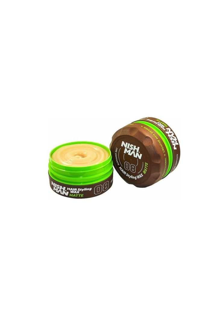 Cera Cabello Nishman Fijación Extra Fuerte Con Efecto Matte-0