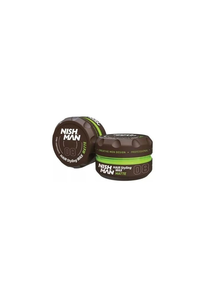 Cera Cabello Nishman Fijación Extra Fuerte Con Efecto Matte-2