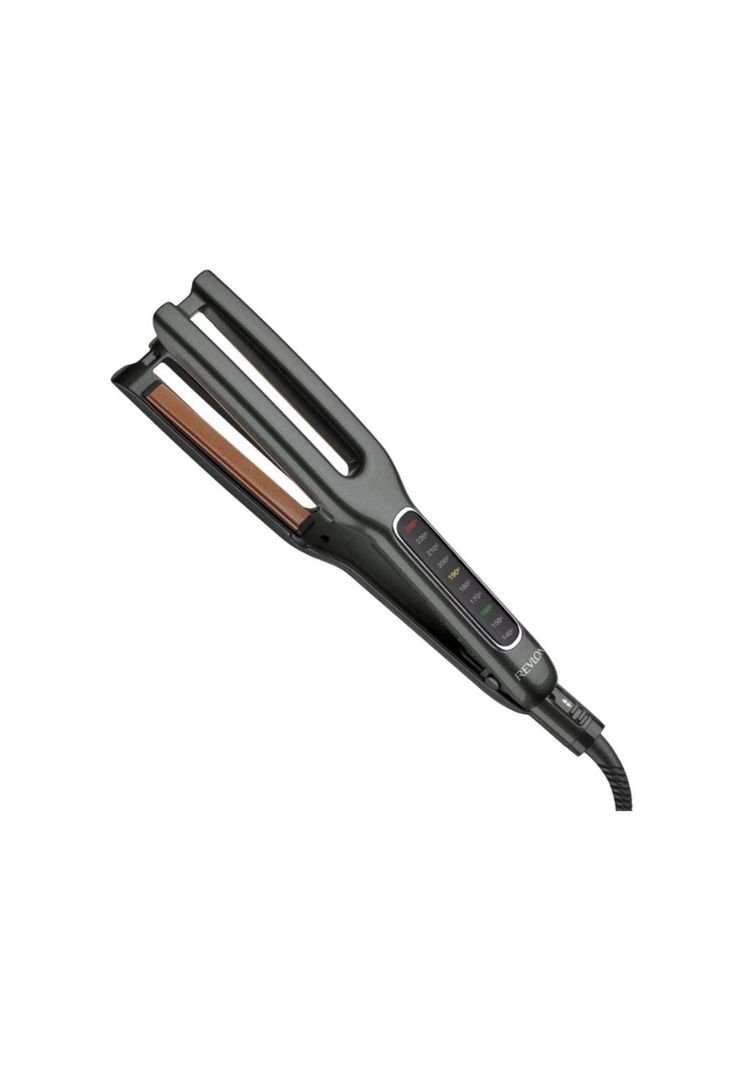 Revlon Plancha de Pelo de Doble placa de Cobre y Cerámica Recta-0